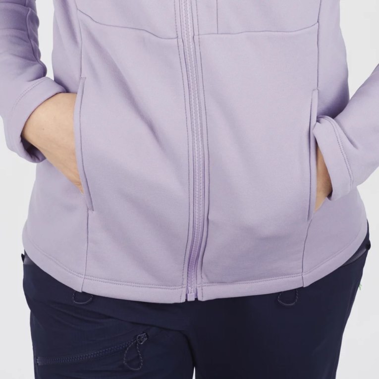 Lavender Salomon Essential Xwarm Women's Jackets | IE XA4708